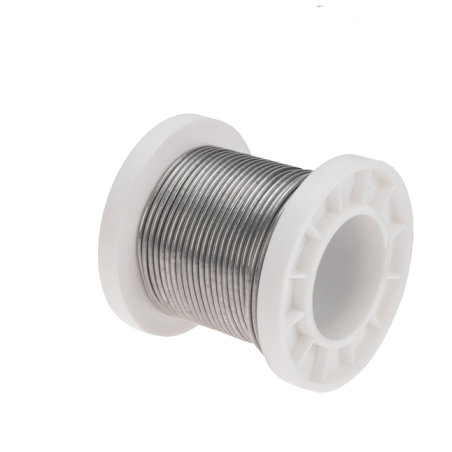 Припой с канифолью Rexant ПОС-61, 100г, Ø1,5мм, (олово 61%, свинец 39%), катушка