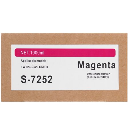 Картридж струйный NVPrint для Riso ComColor FW 1230/2230/5230/5231/5000 (NV-S-7252E, совместимый), Magenta (1000 мл)