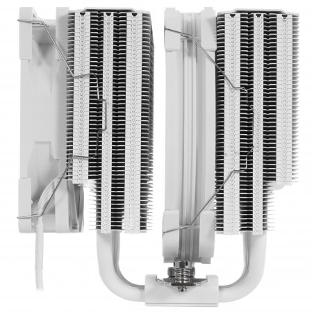 Кулер для процессора CPU Cooler Thermalright Peerless Assassin 140 Digital белый (4-pin PWM, 165мм, Ni/Cu, 6x6мм, 1x120мм + 1x140мм, 82.CFM, 29.6dBA, 1850RPM, S: 1200, 1700, 1851, 115X, 2011, 2066, AM4, AM5, белый)