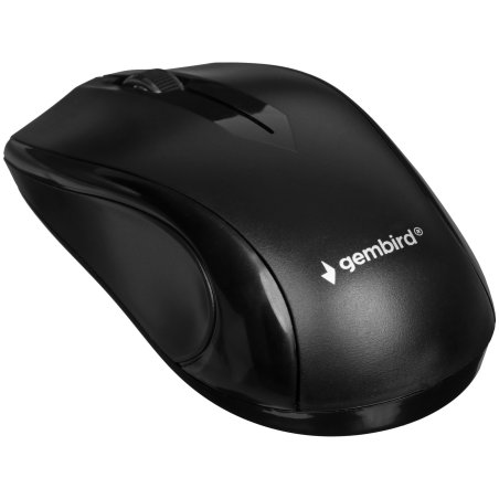 Мышь беспроводная Gembird MUSW-320 черный, 1000 dpi, радиоканал, USB, кнопки - 3