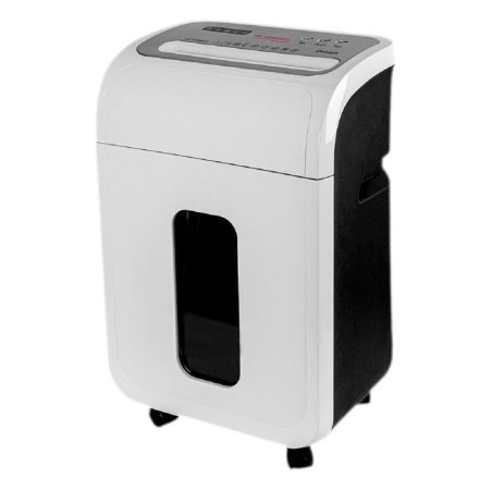 Шредер Gladwork Dream P-14M белый/черный (секр.P-5) перекрестный 17лист. 20лтр. скрепки скобы пл.карты