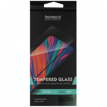 Защитное стекло для экрана BoraSCO Hybrid Glass для BQ Magic S гибридная