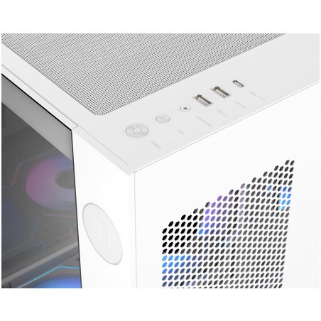 Компьютерный корпус Ocypus Iota C70 WH ARGb ATX/win/белый/6 ARGb fans/no PSU/Tempered Glass