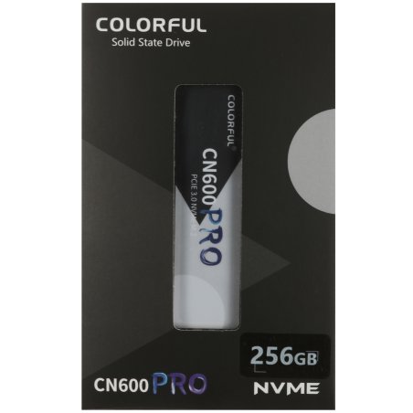 Накопитель SSD Colorful 256GB M.2 2280 CN600 PRO CN600 256GB PRO NVME Series PCIE 3.0, 3200/1200, TBW80