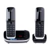 Телефон беспроводной (DECT) Panasonic KX-TGJ322RUB черный (труб. в компл.:2шт) автооветчик АОН