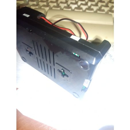 Корпус RA187 Корпус ACD черный ABS Plastic Case w/GPIO port hole and Fan holes for Raspberry Pi 3