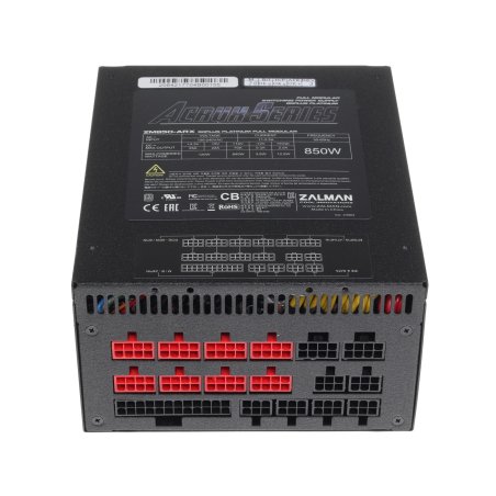 Блок питания Zalman GigaMax III 850W Retail (ZM850-GV3), 850Вт, 80 PLUS Bronze, 120мм, черный