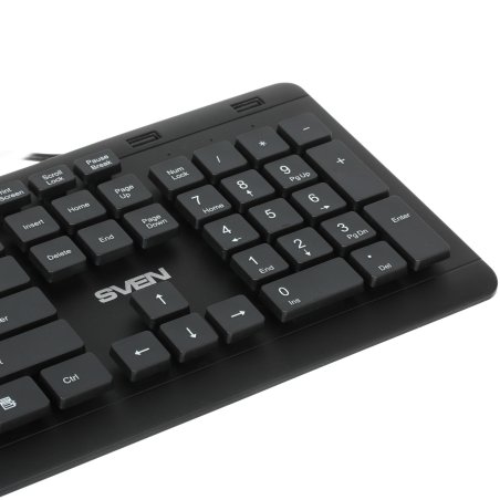 Клавиатура проводная SVEN KB-S300 белая