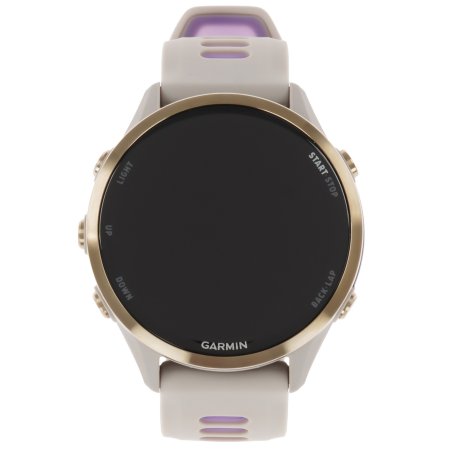 Смарт-часы Garmin Forerunner 970 золотистый титановый безель, серо-фиолетовый ремешок 47мм