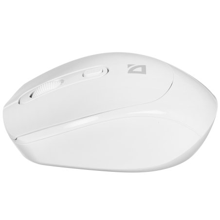 Мышь беспроводная Defender Tisa GM-126 белый/синий, 1600 dpi, радиоканал, Bluetooth, USB, кнопки - 6