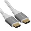Кабель аудио-видео Cactus CS-HDMI.2.1-3 HDMI (m)/HDMI (m) 3м. Позолоченные контакты серебристый