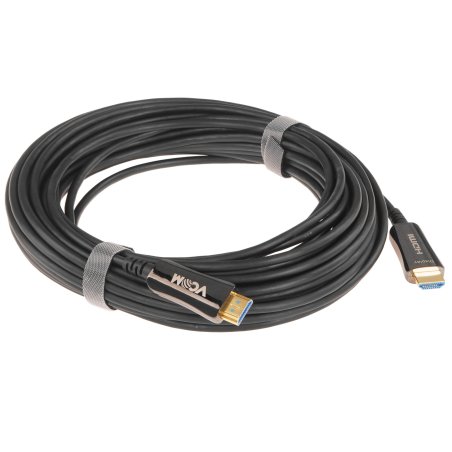 Активный оптический кабель HDMI 19M/M,ver. 2.0, 4K@60 Hz 15m VCOM D3742A-15M