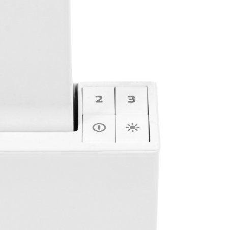 Вытяжка встраиваемая JET AIR Aurora LX/WH/F/50 белый, 50 см, 650 куб. м/ч, 53 дБ