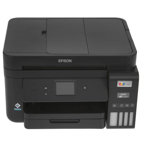 МФУ струйное Epson EcoTank L6290, A4, цветной, печ. 15.5 стр/мин. (ч/б) 8.5 стр/мин. (цвет), 1200 x 4800 dpi (печать) 1200x2400dpi (скан), Wi-Fi, Ethernet, USB