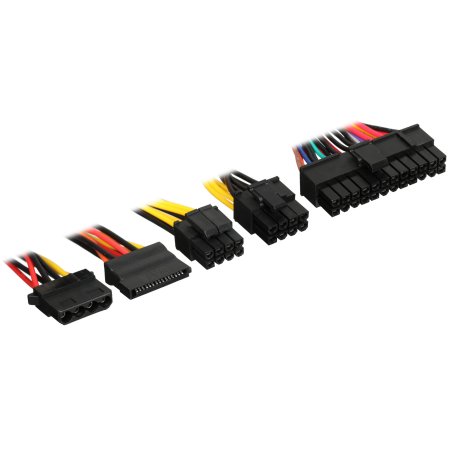 Блок питания ExeGate 500NPXE (EX221638RUS), 500Вт, 120мм, черный