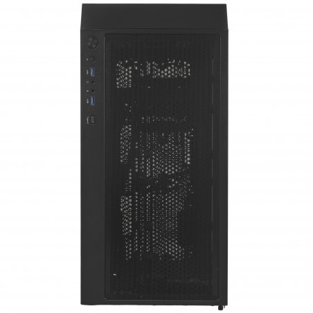 Компьютерный корпус Chieftec Night Hunter черный без БП ATX 4x140мм audio bott PSU