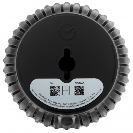 Умная колонка SBER Boom Mini 2, 5Вт, компактная, 1 динамик, GigaChat, Magnetic Sound, Мультирум, Детектор шума, Wi-Fi, Bluetooth 5.0, Салют, квантовый черный