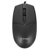 Мышь проводная Gembird MOP-430 черный, 1600 dpi, USB, кнопки - 4