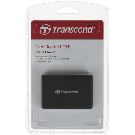 Кард-ридер Transcend USB 3.0 Transcend All-in-1 Multi Card Reader, черный
