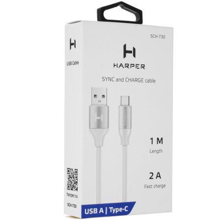 Кабель Harper SCH-330 белый