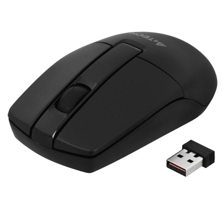 Мышь беспроводная A4Tech G3-330NS черный, 1200 dpi, радиоканал, USB, кнопки - 3