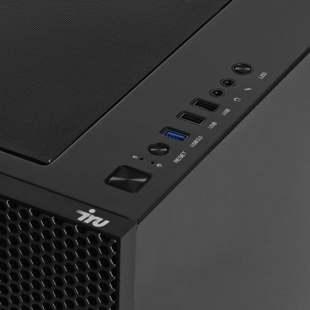 Компьютер IRU Tactio 520B6GP TWR Ryzen 5 7600 (3.7) 32Gb SSD 1Tb RTX 5060 8Gb FreeDOS GbitEth 750W черный (RUS) (2130958)