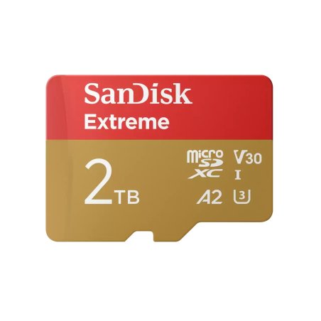 Флеш карта microSDXC 2048GB SanDisk EXTREME Class 10, UHS-I, W130, R 190 МБ/с