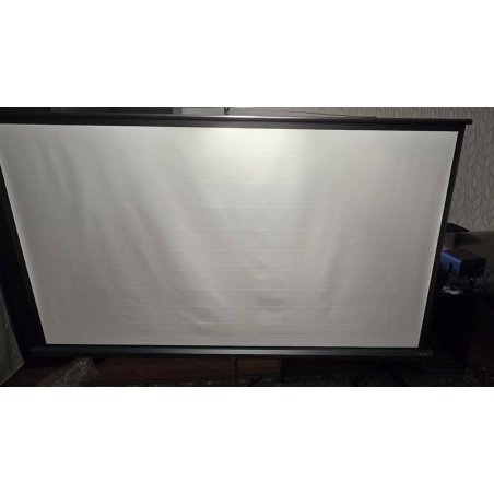 Экран Cactus 124.5x221см Triscreen CS-PST-124x221 16:9 напольный рулонный черный
