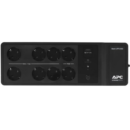 Источник бесперебойного питания APC Back-UPS BE650G2-GR 400Вт 650ВА черный