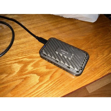 Внешний SSD ADATA SE770G, 2TB, USB 3.2 Gen 2 Type-C, R/W 1000/800, черный