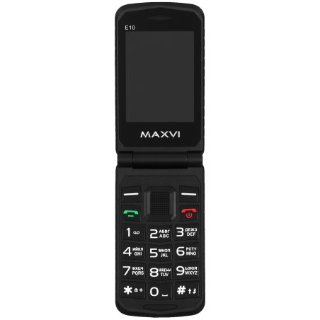 Мобильный телефон Maxvi E10 черный