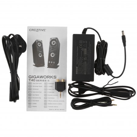 Акустическая система Creative GigaWorks T40 series II 2.0 черный 32Вт