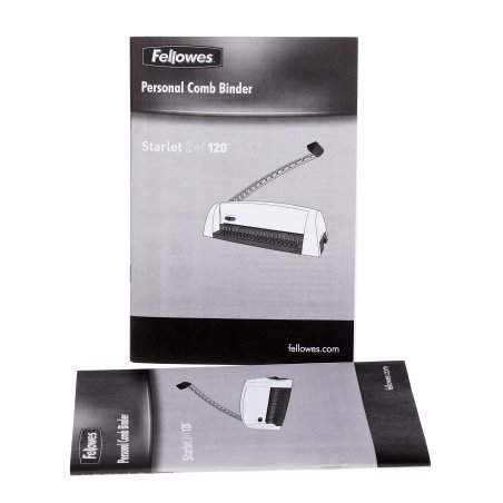 Брошюровщик Fellowes QUASAR+ на пластиковую пружину, сшивает до 500 лст., перфорирует 22 лст., шт