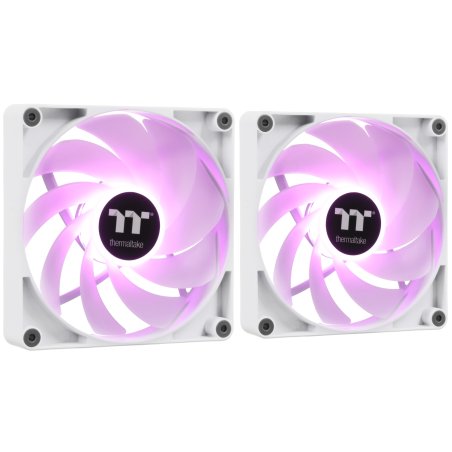 Вентилятор для корпуса Thermaltake CT140 Sync Reverse ARGB 140х140x25 черный 4-pin 32.8дБ (упак.:2шт) (CL-F174-PL14SW-A) Ret