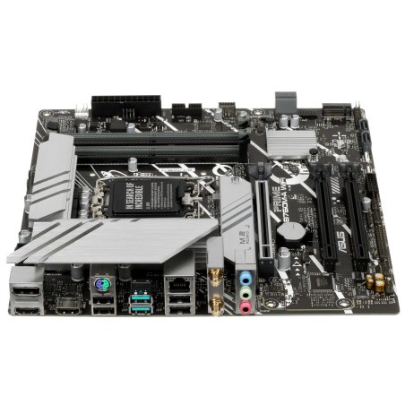 Материнская плата ASUS PRIME B760M-A WIFI D4, LGA 1700, Intel B760, 4xDDR4, 4xSATA, 2xM.2, 1xPCIe 4.0 x16, 1xPCIe 4.0 x4, 1xPCIe 4.0 x1, 2xHDMI, 1xDP, 1x 2.5Gb LAN, 2xUSB-A 3.2 Gen 2, 4xUSB-A 2.0, 3x3.5 мм, 7.1, mATX