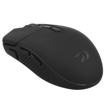 Мышь беспроводная REDRAGON 2.4G/проводная игровая 7+кн.колесо 10000dpi RGb черный Invader Pro