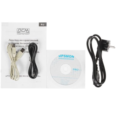 Источник бесперебойного питания Powercom Raptor RPT-1500AP 900Вт 1500ВА черный