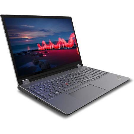 Ноутбук Lenovo ThinkPad P16 G2 16" WQUXGA (3840 x 2400) IPS 100%DCI-P3 800 nits, Intel i7-14700HX,  32Gb DDR5, 1TB SSD, NVIDIA RTX 1000 Ada 6Gb, Intel® Wi-Fi 6E, 1080P FHD RGb Cam, 94Wh,  Backlit Keys, Win 11 Pro, Black (EN_kbd, 3pin cable)