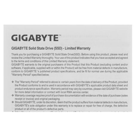 Накопитель SSD Gigabyte AORUS Gen5 14000 AG514K1Tb, 1Tb M.2 2280 PCI-Express 5.0x4, NVMe 2.0, 3D TLC NAND, Phison PS5026-E26, TbW 700