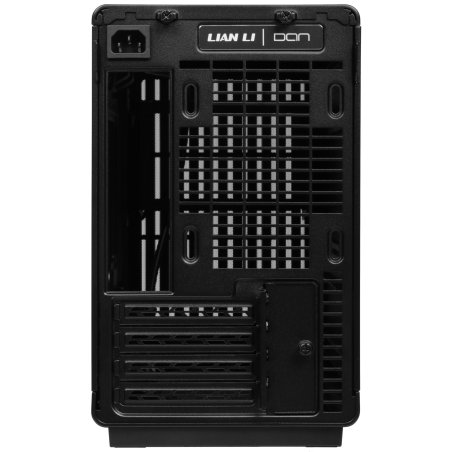 Компьютерный корпус Lian-Li A3 Wood черный без БП mATX 10x120мм 2x140мм 2xUSB3.0 1xUSB3.1 audio bott PSU