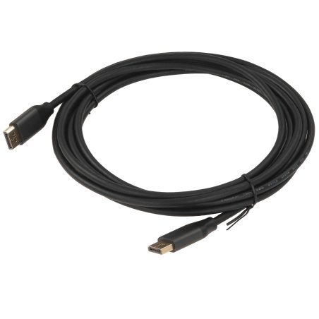 Кабель аудио-видео Cactus CS-DP-DP-1.4-5 DisplayPort (m)/DisplayPort (m) 5м. позолоч.конт. черный