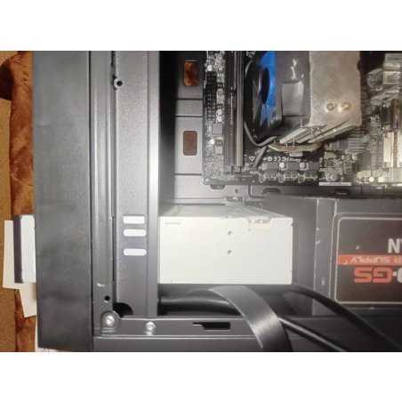 Компьютерный корпус Minitower ExeGate BAA-113-AAA350 (mATX, БП AAA350 с вент. 8см, 2*USB, аудио, черный)