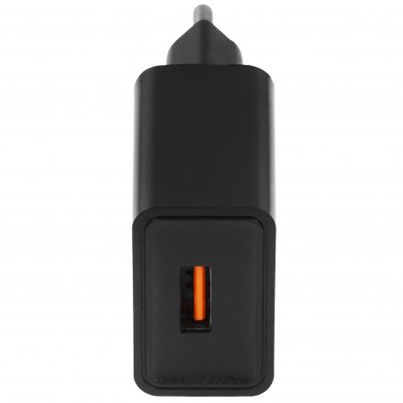 Сетевое зарядное устройство Cablexpert MP3A-PC-17, QC 3.0, 100/220V - 1 USB порт 5/9/12V, черный