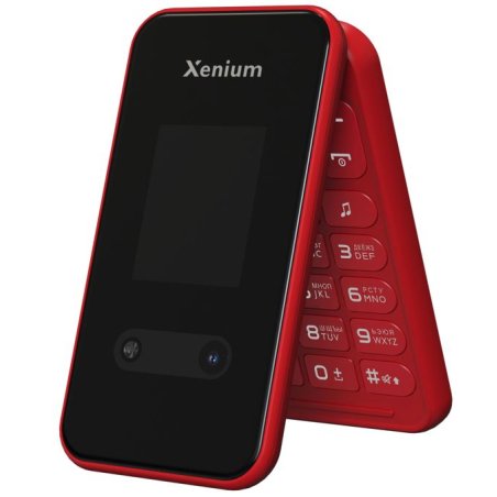 Мобильный телефон Xenium X680 красный раскладной
