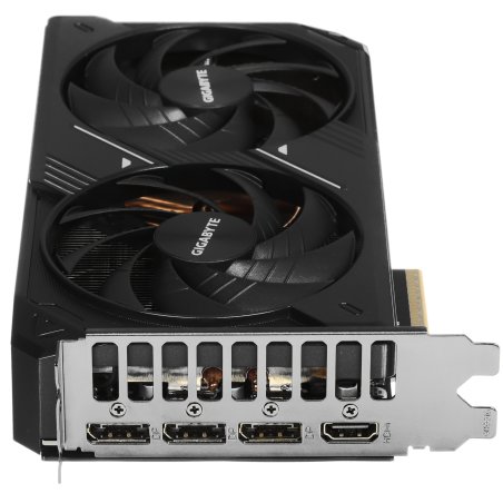 Видеокарта Gigabyte GeForce RTX 5060 Ti Windforce, NVIDIA RTX 5060 Ti, 8 ГБ GDDR7, 128 бит, PCI-e 5.0, 1xHDMI, 3xDP, 2572 МГц