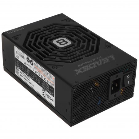Блок питания Super Flower Power Supply Leadex Platinum 2000W (SF-2000F14HP), 2000Вт, 80 PLUS Platinum, 140мм, модульный, черный