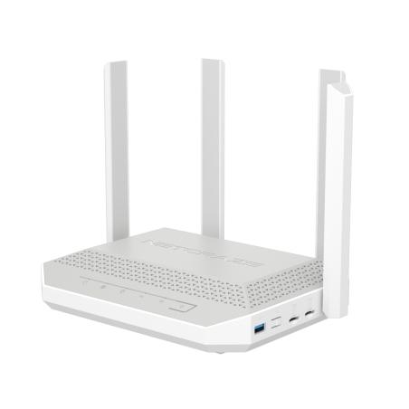 Гигабитный интернет-центр Netcraze Hopper 4G+ (NC-2312) с модемом 4G+, двумя слотами для SIM-карт, Mesh Wi-Fi 6 AX3000, 5-портовым Smart-коммутатором и многофункциональным портом USB 3.0