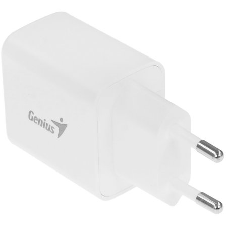 Сетевое зарядное устройство Genius PD-20ACP, EU, белый