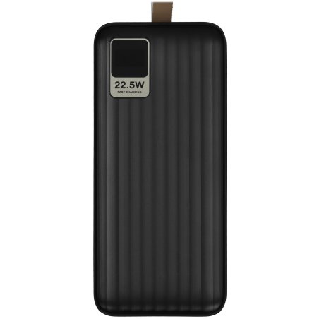 Портативный аккумулятор Perfeo Powerbank WATERFALL 40000 mAh/LED дисплей/PD + QC 3.0/Type-C/2 USB/Выход: 5A, max 22.5W/черный (PF_D0182)