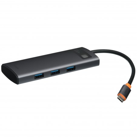 Док-станция Baseus Metal Gleam Series Space Grey (B00030708811-00)